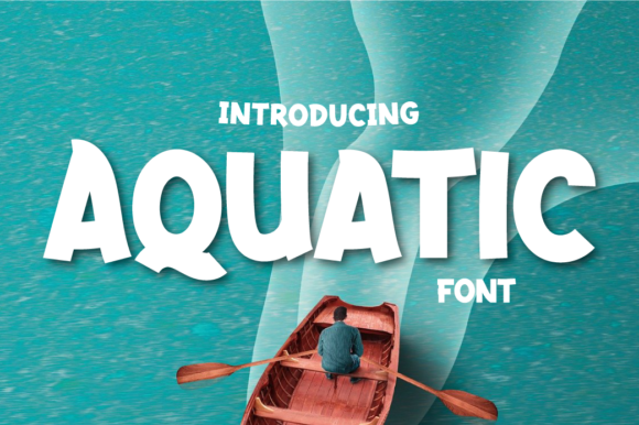 Aquatic: A Playful Font for Creative Projects