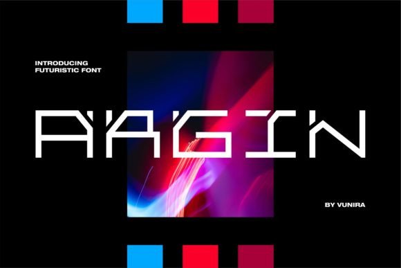 Argin: A Futuristic Display Font for Modern Design