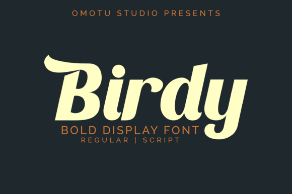 Birdy: A Bold Display Font for Modern Creatives
