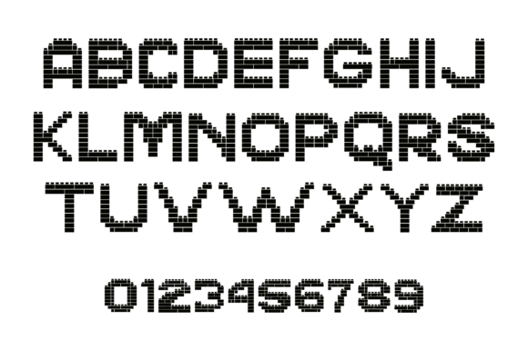 Building Blocks Smart: A Font for Futuristic Design