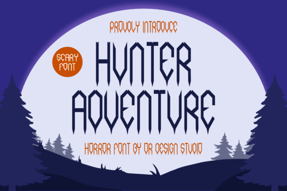 Hunter Adventure: A Font for Magical Designs