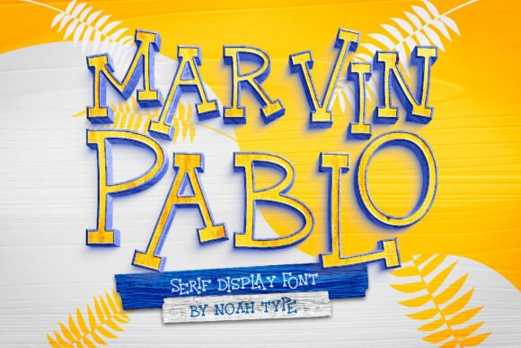 Marvin Pablo: A Playful Serif Font for Creative Projects