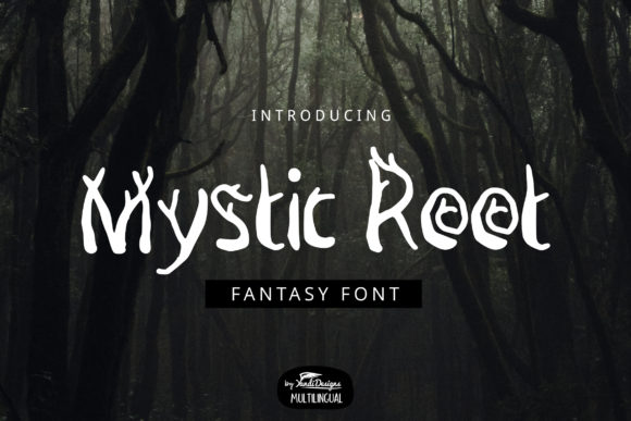 Mystic Root: A Trendy Display Font for Bold Designs