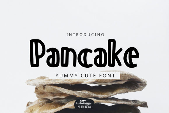 Pancake: A Unique and Cute Display Font for Creative Projects