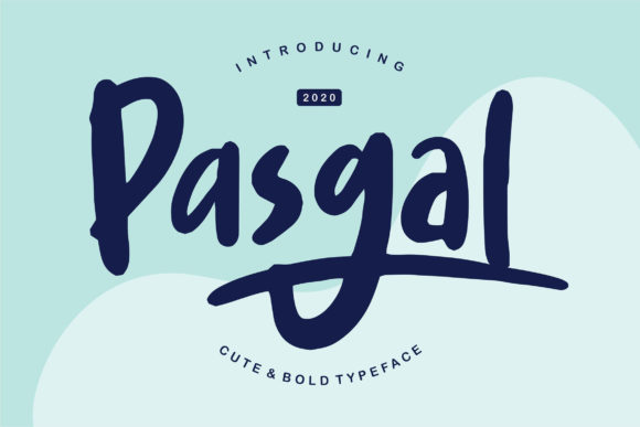 Pasgal: A Cute Display Font for Urban Design