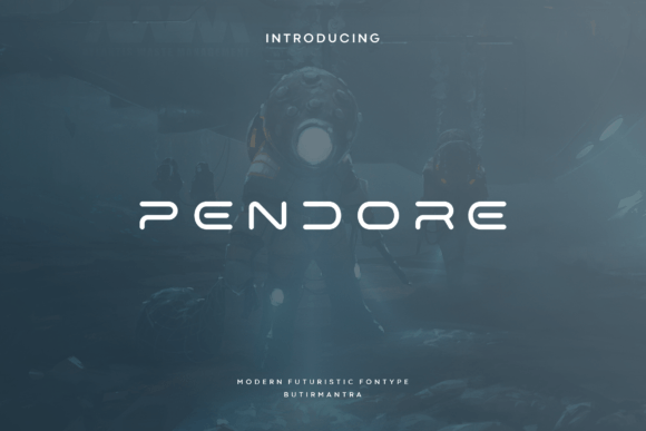 Pendore: A Modern Display Font for Bold Designs