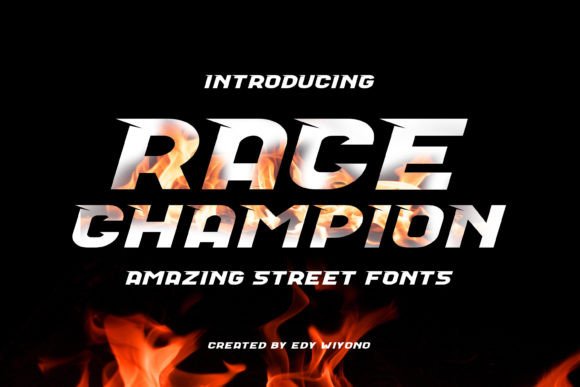 Race Champion: A Font Built for Speed and Style