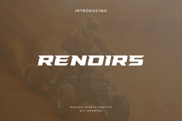 Renoirs: A Cool and Neat Display Font for Modern Design
