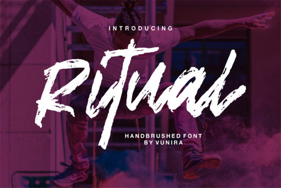 Ritual: A Bold Display Typeface for Impactful Designs