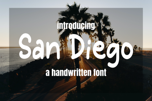 San Diego: A Simple and Refined Display Font for Modern Design