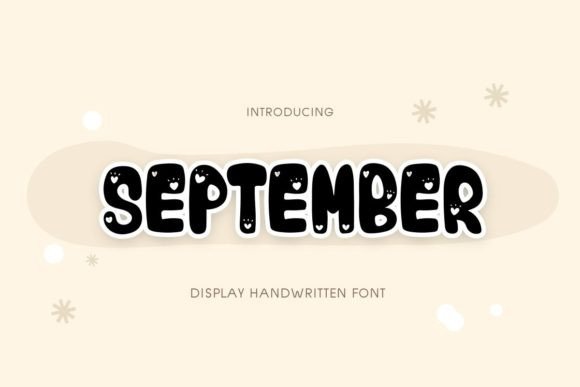 September: A Handwritten Font for Creative Projects