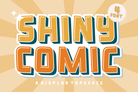 Shiny Comic: Playful Nostalgia Meets Incredible Display Font