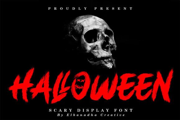 Unleash Spooky Style with This Halloween Display Font